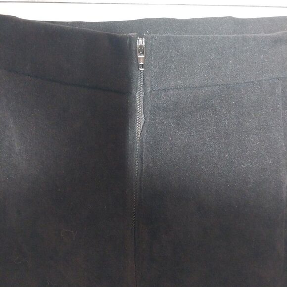 John Roberts 2 PC Suit 16 Black Faux Suede Knee-length Skirt Embellished Blazer - Picture 5 of 15